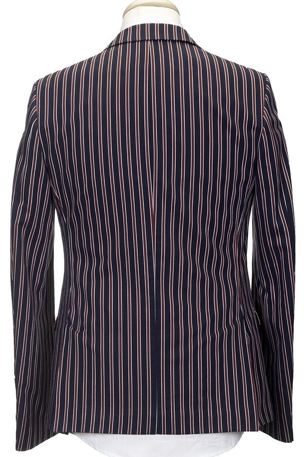 traje old school chaqueta espalda 